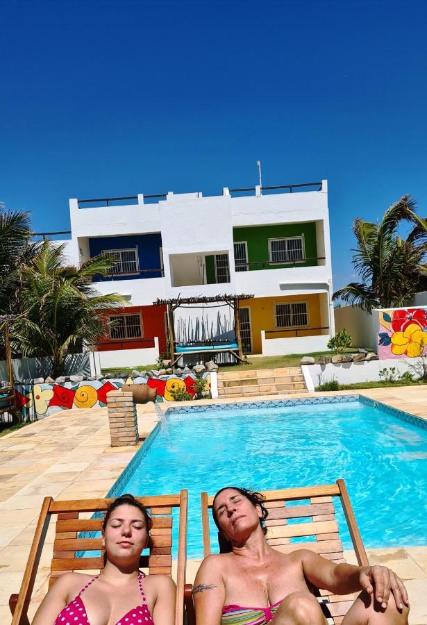 Pousada Lagoa Da Barra Taíba Exteriör bild